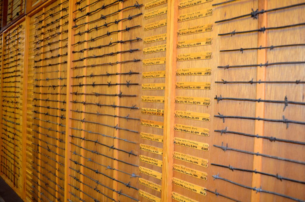 The Kansas Barbed Wire Museum (la Crosse, Kansas, Usa)