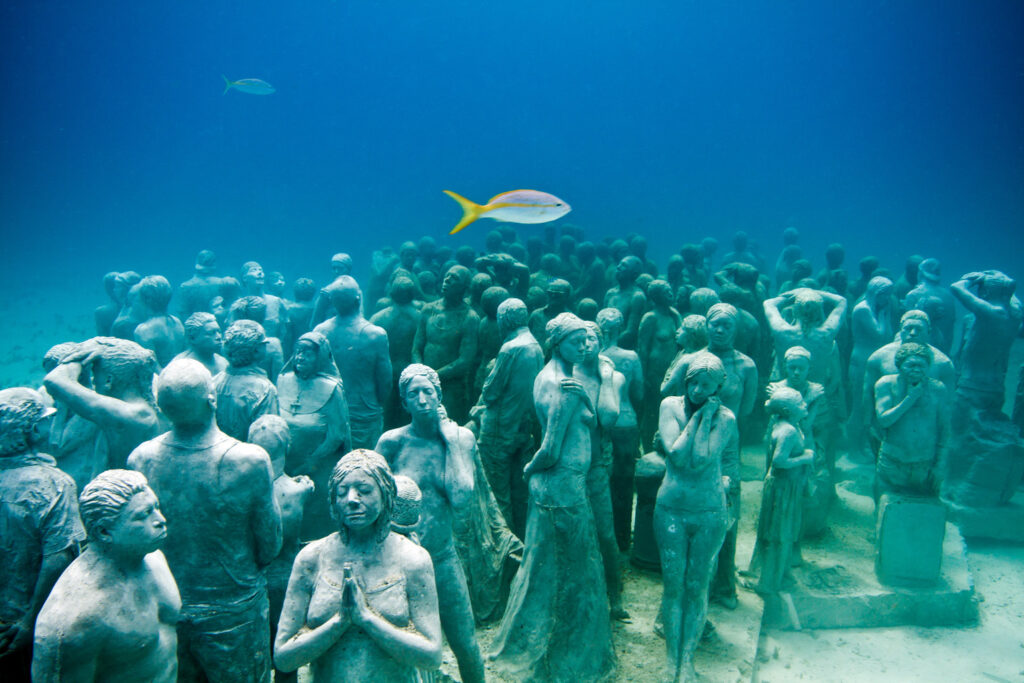 The Underwater Museum Of Art (cancún, Mexico)
