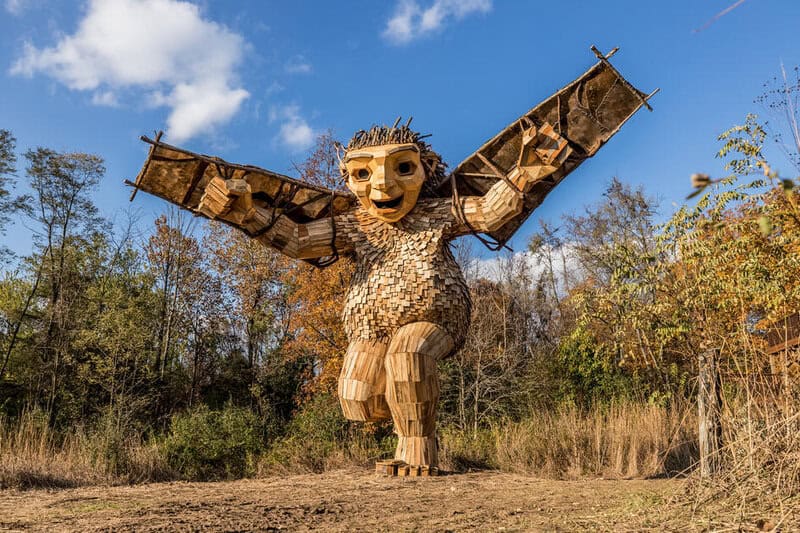 Thomas Dambo’s Recycled Art Installations