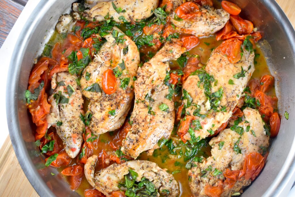 Tomato Basil Chicken Final