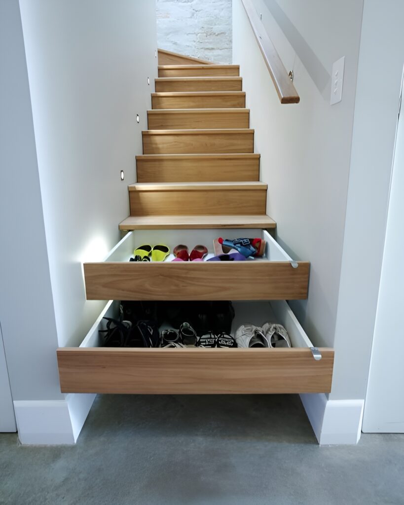 Underneath A Stair Tread