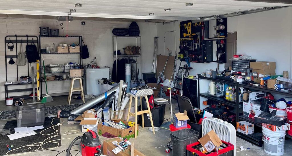 Using The Garage As A Storage Dump