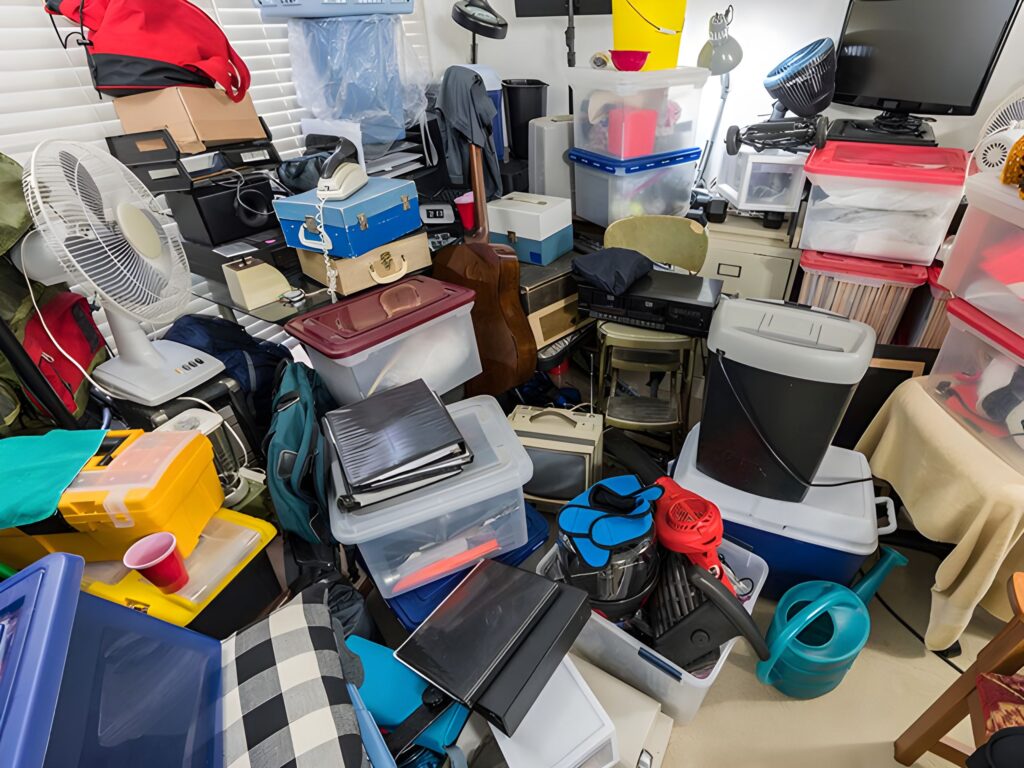 Usingtoomanystoragebinswithoutasystem