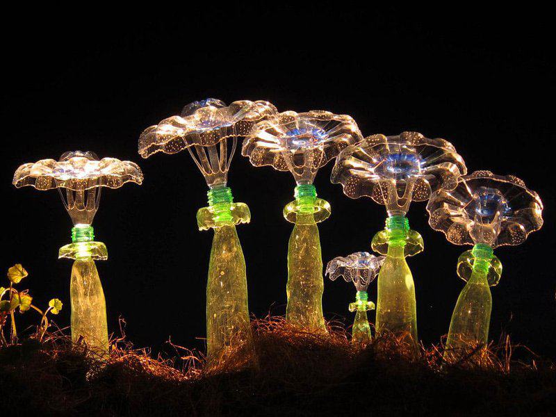 Veronika Richterová’s Plastic Bottle Sculptures