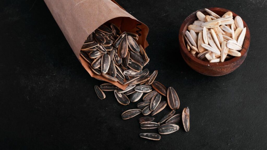 White Black Sunflower Seeds Black 1200x675