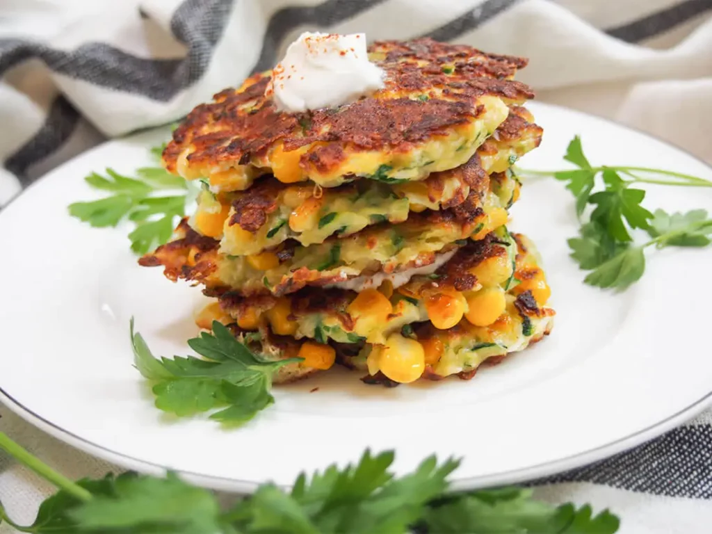 Zucchini Corn Fritters Photo