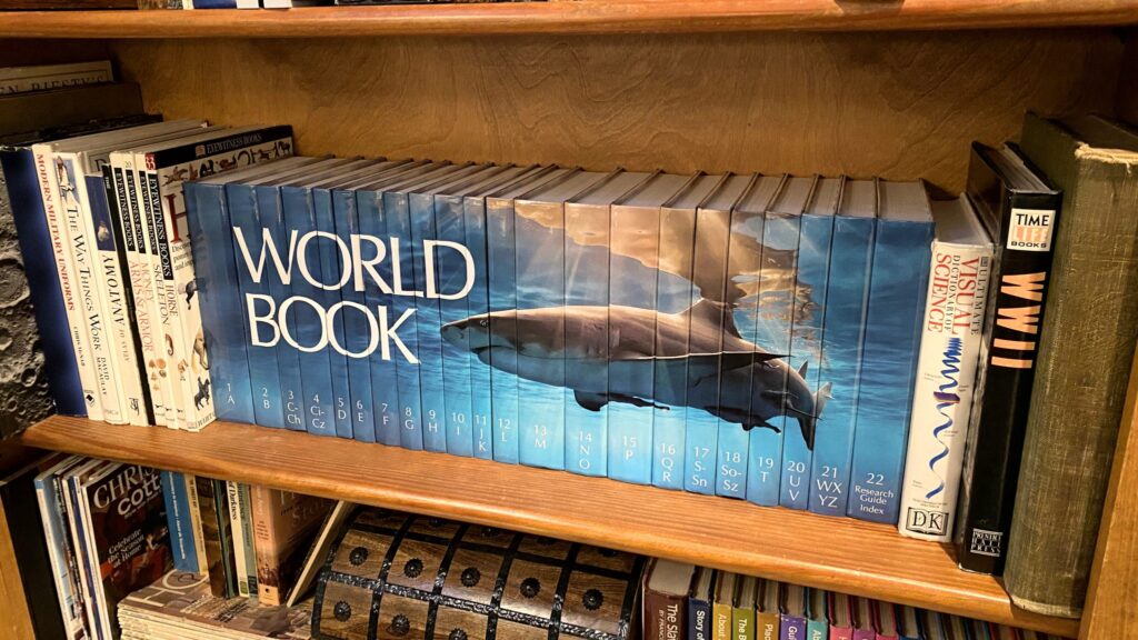 A Huge Encyclopedia Set No One Used