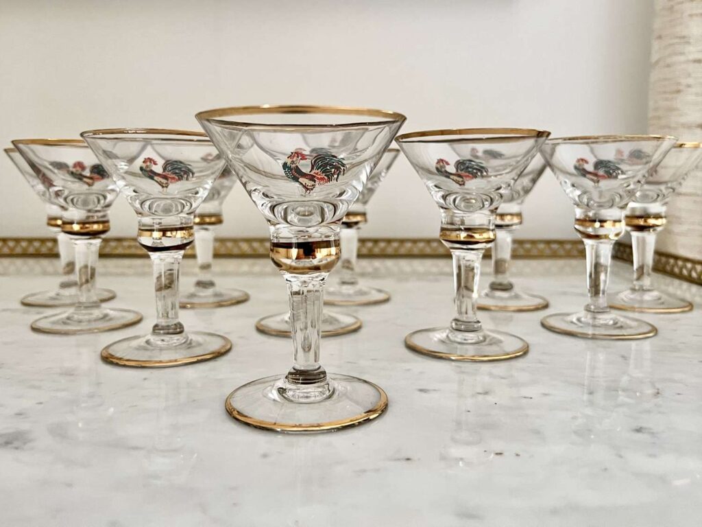 Art Deco Cocktail Glasses