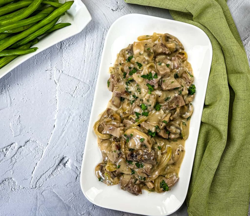 Beef Stroganoff