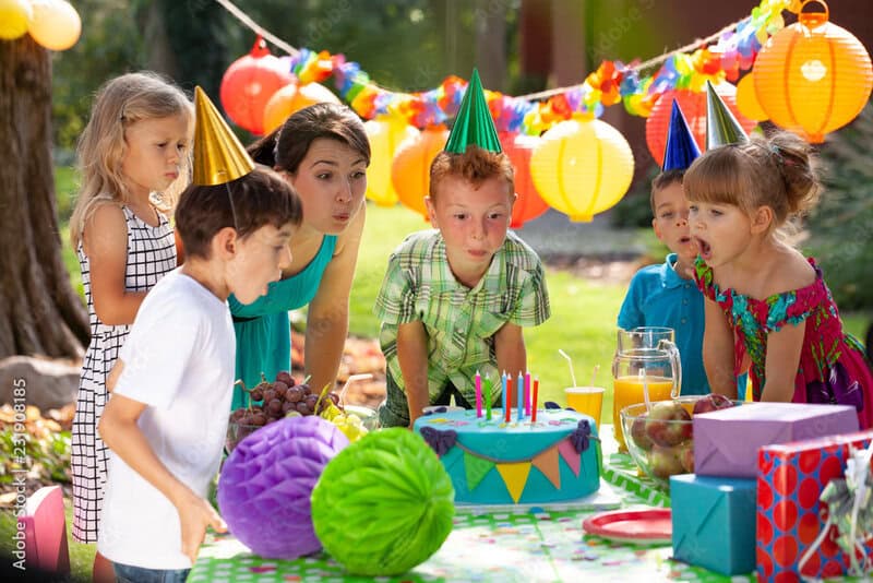 Blowing Out Birthday Candles