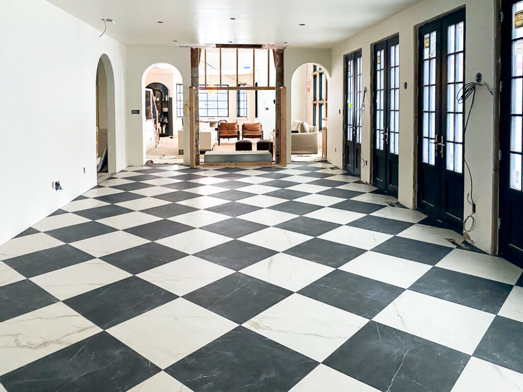 Checkerboard Floors