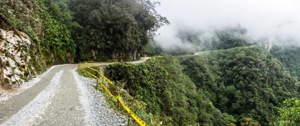 Colombias Best Roads Trampoline De Muerte 7