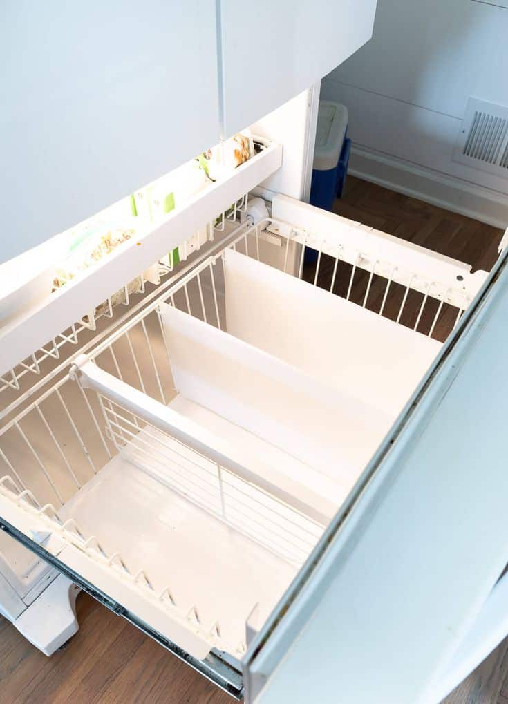 Drawer Dividers For Freezer Organization