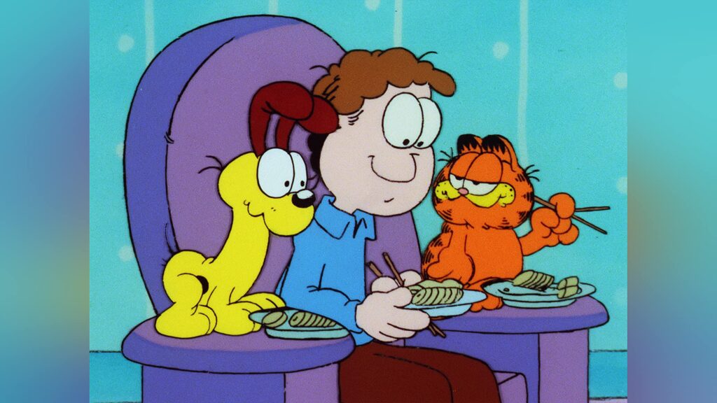 Garfield, Jon, And Odie