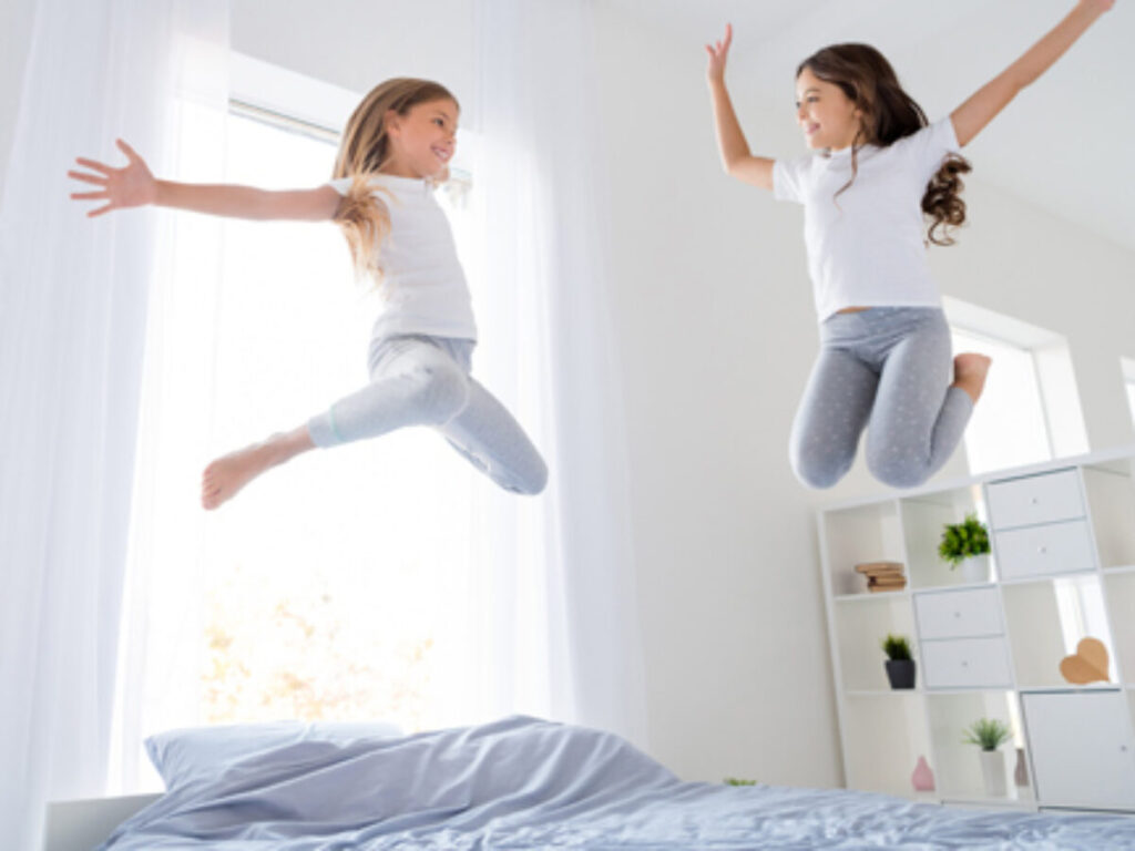 Jumping On The Bed When No One Was Watching
