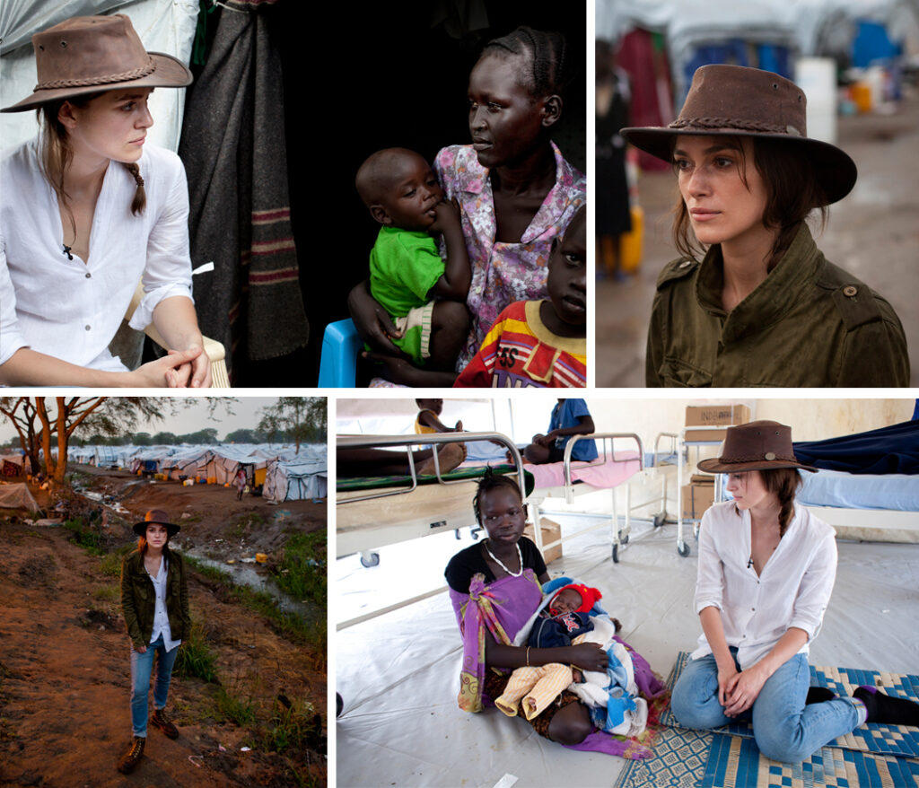Kiera Knightley South Sudan