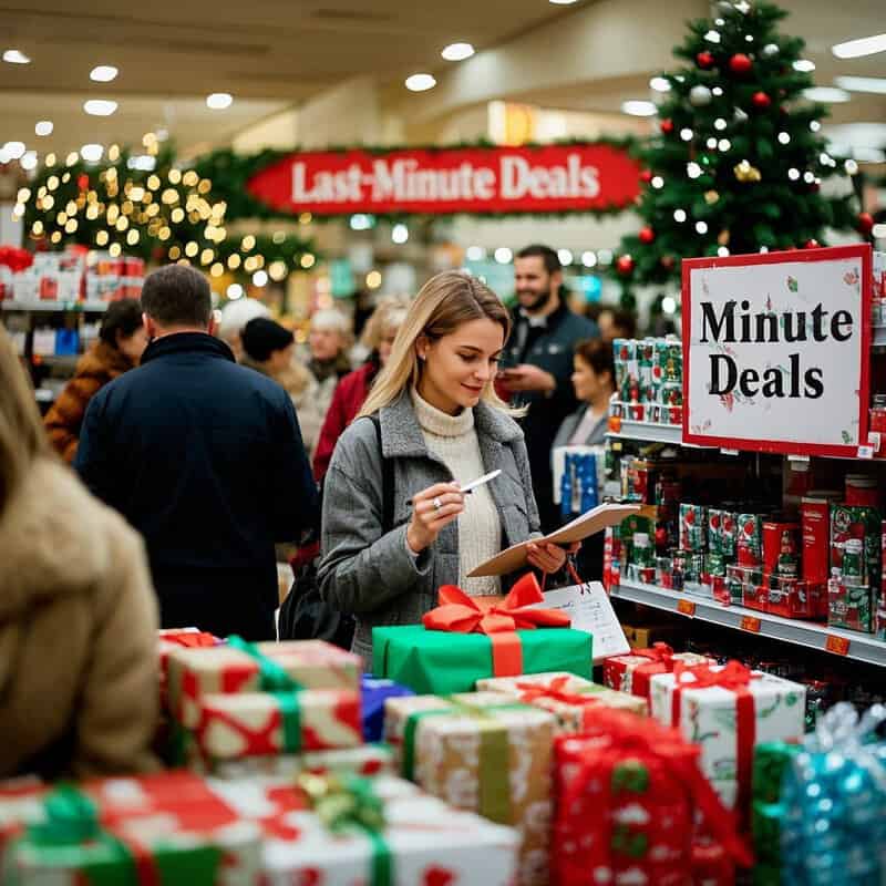 Last Minute “just In Case” Purchases