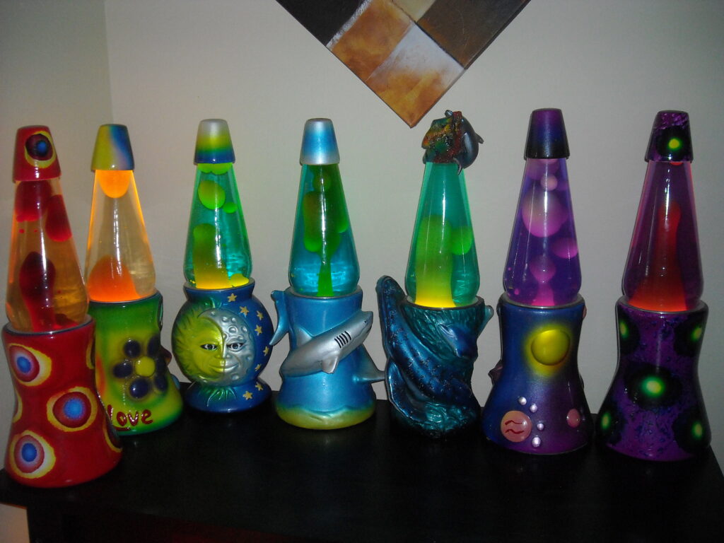 Lava Lamps That Were More Aesthetic Than Functional