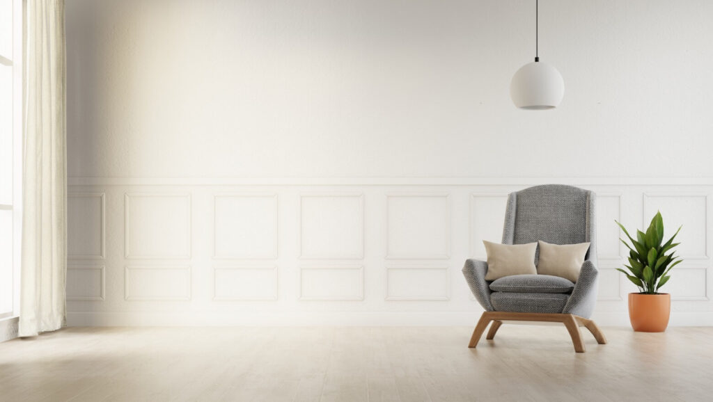 Minimalist & Clutter Free Livingg