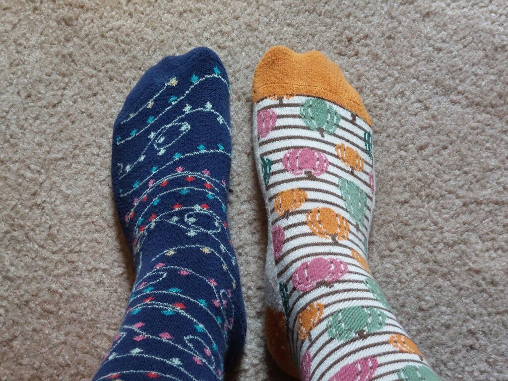 Mismatched Socks From Loved Ones