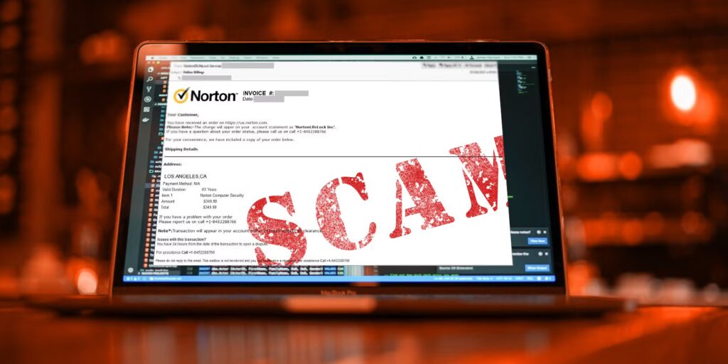 Norton Renewal Scam