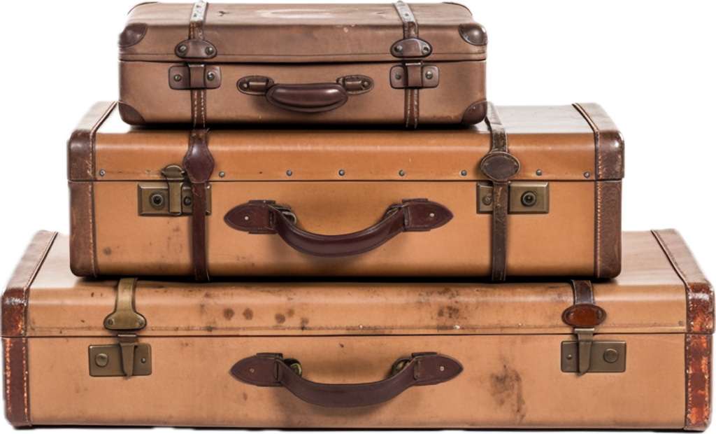 Old Suitcase With Ai Generated Free Png