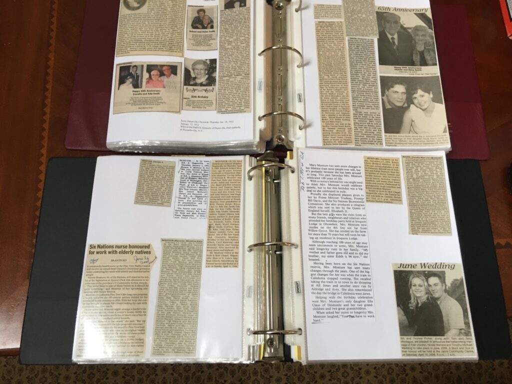 Paper Clippings And Obituaries