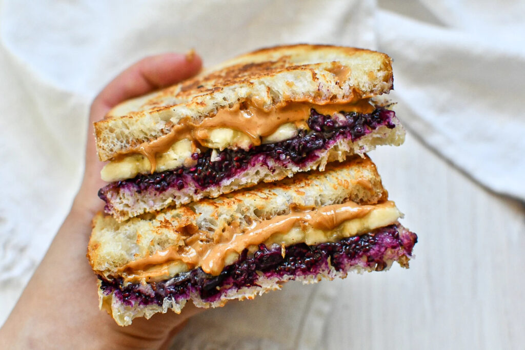 Peanut Butter And Jelly Sandwiches