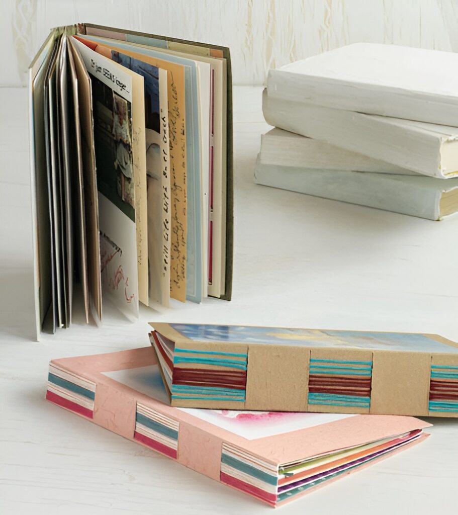 Repurpose Greeting Cards Into Keepsake Books