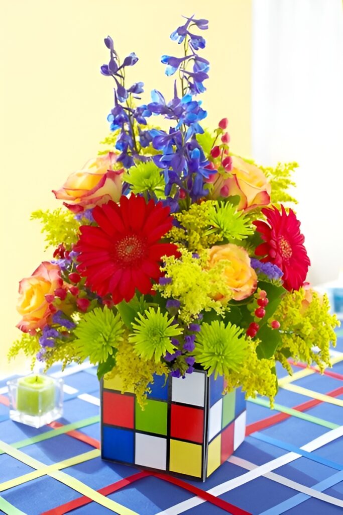 Rubik’s Cube Vase