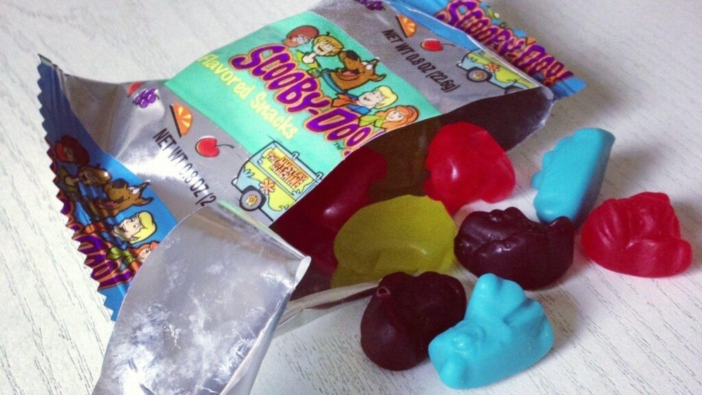 Scooby Doo Fruit Snacks In The Pantry