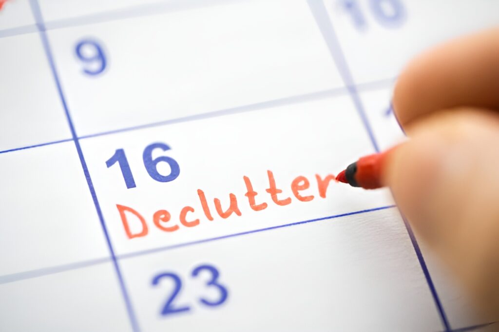 Set A Decluttering Anniversary