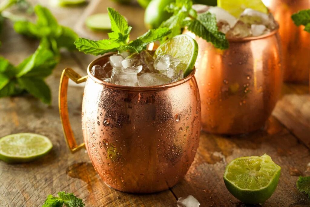 Sous Vide Infused Moscow Mule