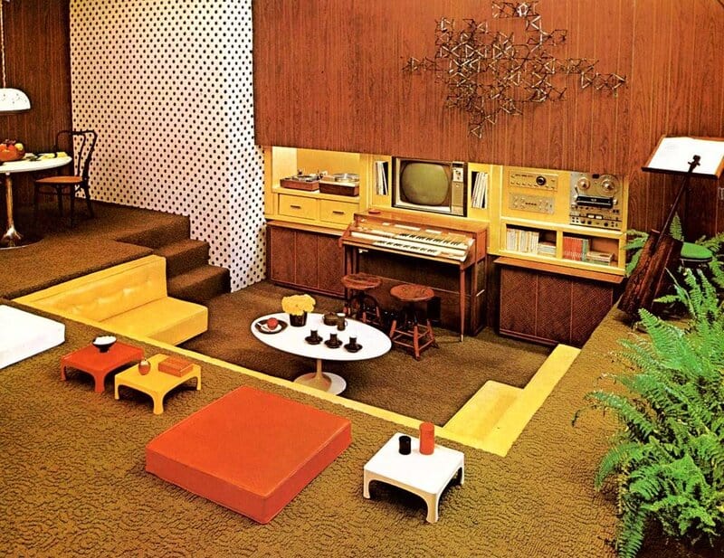 Sunken Living Rooms
