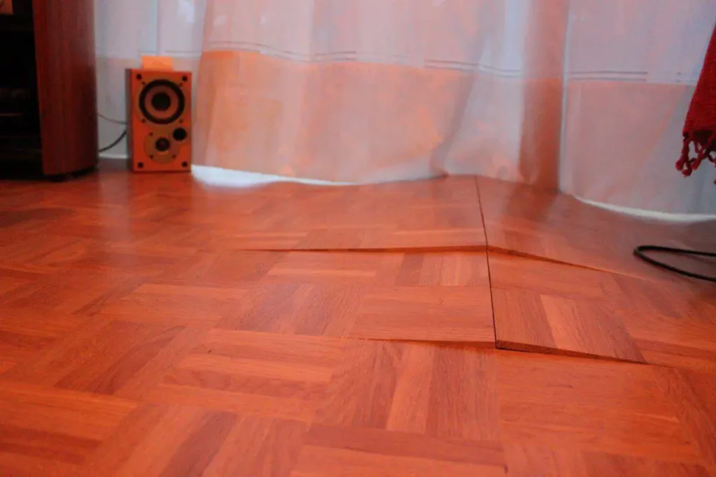 Swollen Laminate Floor