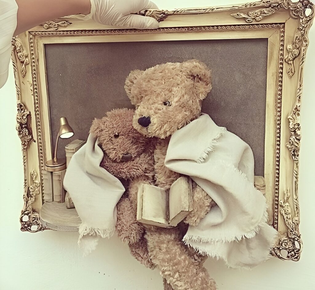 Teddy Bear Wall Art (1)