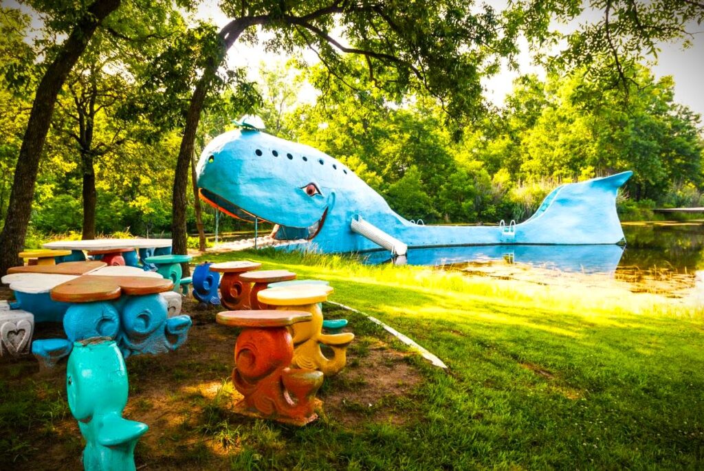 The Blue Whale Of Catoosa - Catoosa, Oklahoma