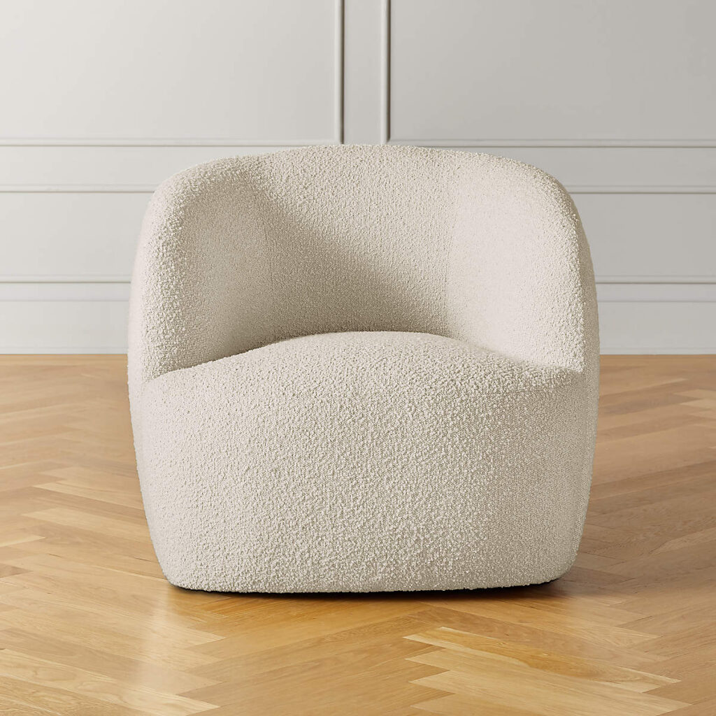 The Bouclé Accent Chair