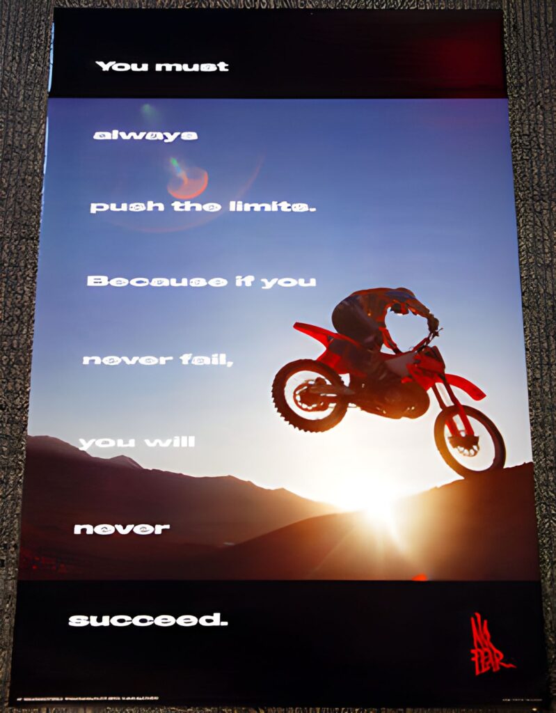 Thenofearsportsmotivationposter