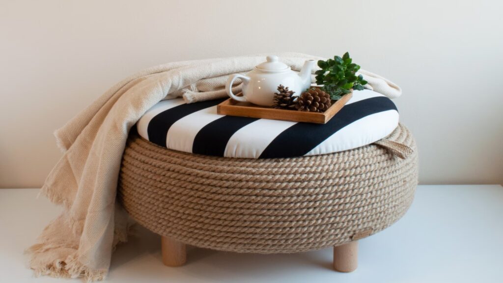 Tire Ottomans