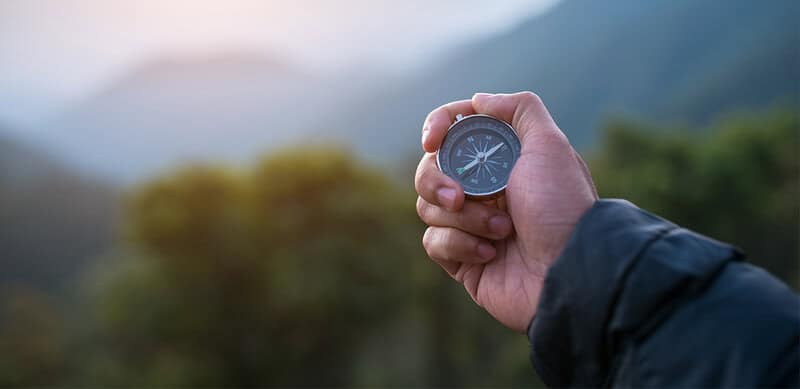 Using A Compass