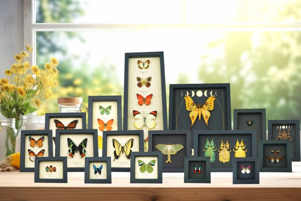 Victorian Taxidermy Butterflies
