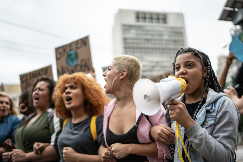 Protests Doing A Demonstration