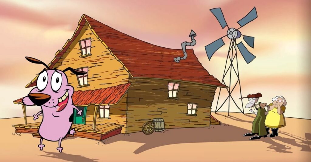 Your Home Is Your Safe Haven - Courage The Cowardly Dog