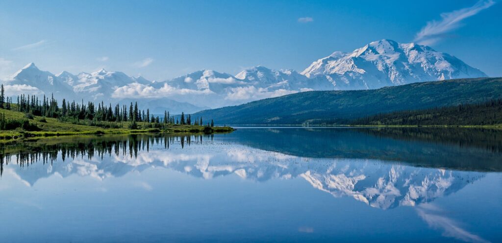 766667 Denali National Park Alaska Range Wonder Lake Hd Wallpaper Background Image