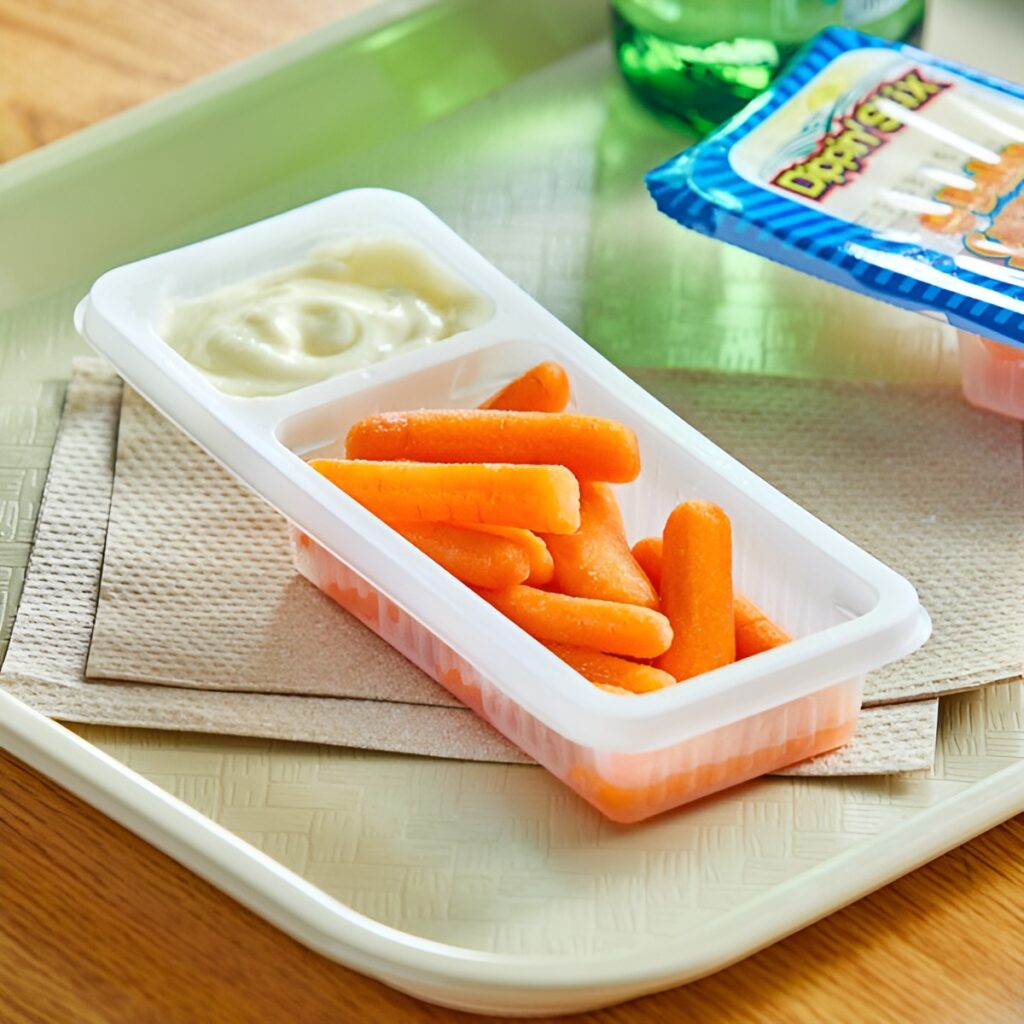 Baby Carrots And Ranch Dip