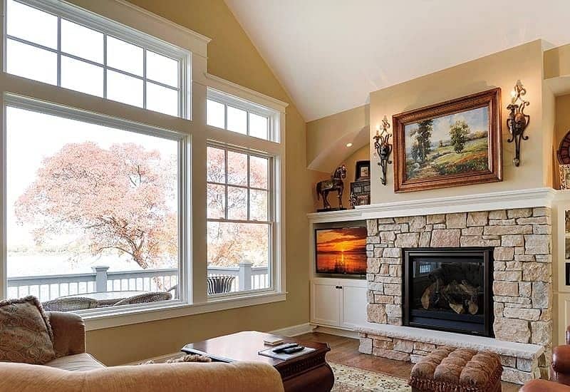 Bare Windows With No Curtains