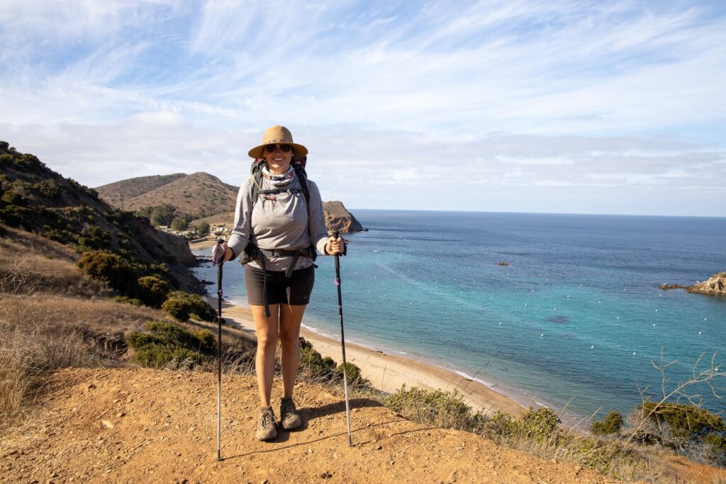 California Trans Catalina Trail Backpacking 89 Day 4 Emerald Bay Gear