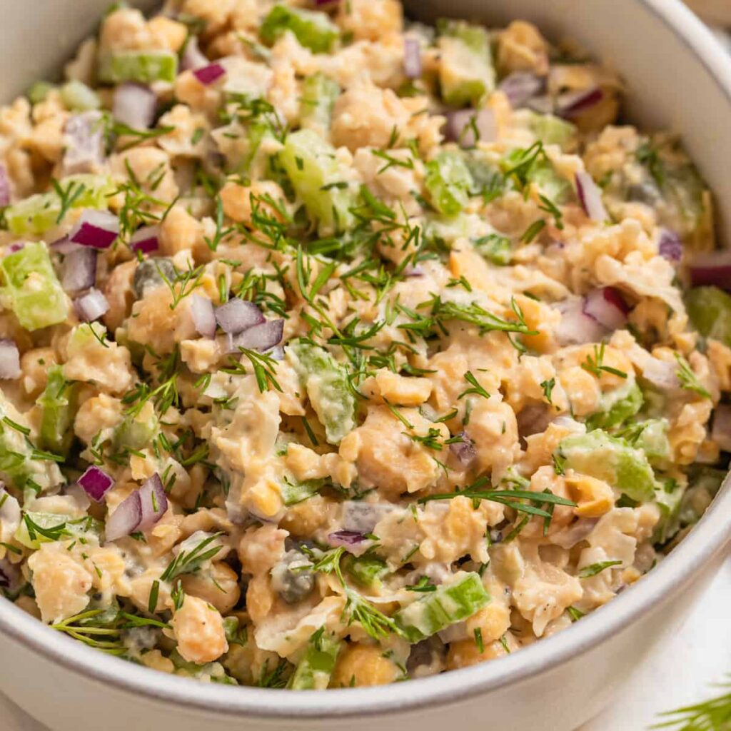 Chickpea “tuna” Salad