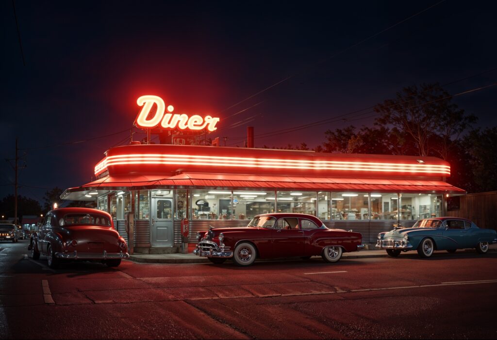 Classic 1950s Style Diners